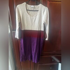 Calvin Klein Ribbed Knitwear in Cream